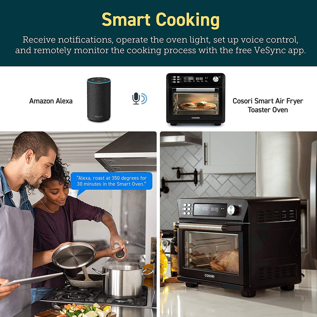 12-in-1 Air Fryer Toaster Combo T131558