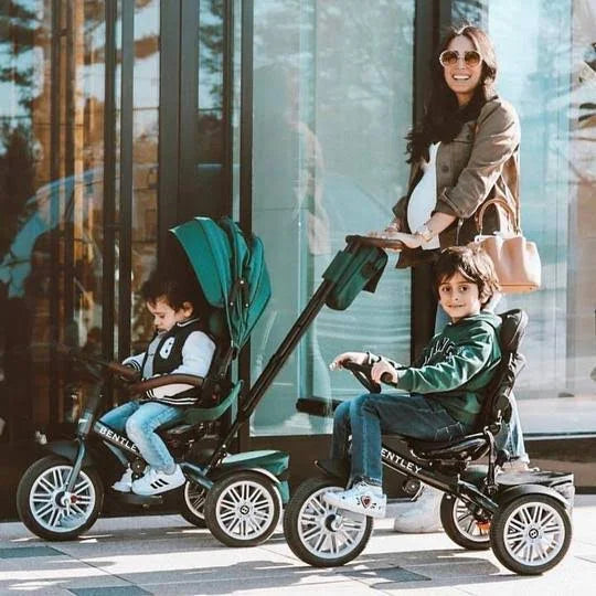 6-in-1 Baby Stroller / Kids Trike JetStream Blue T451