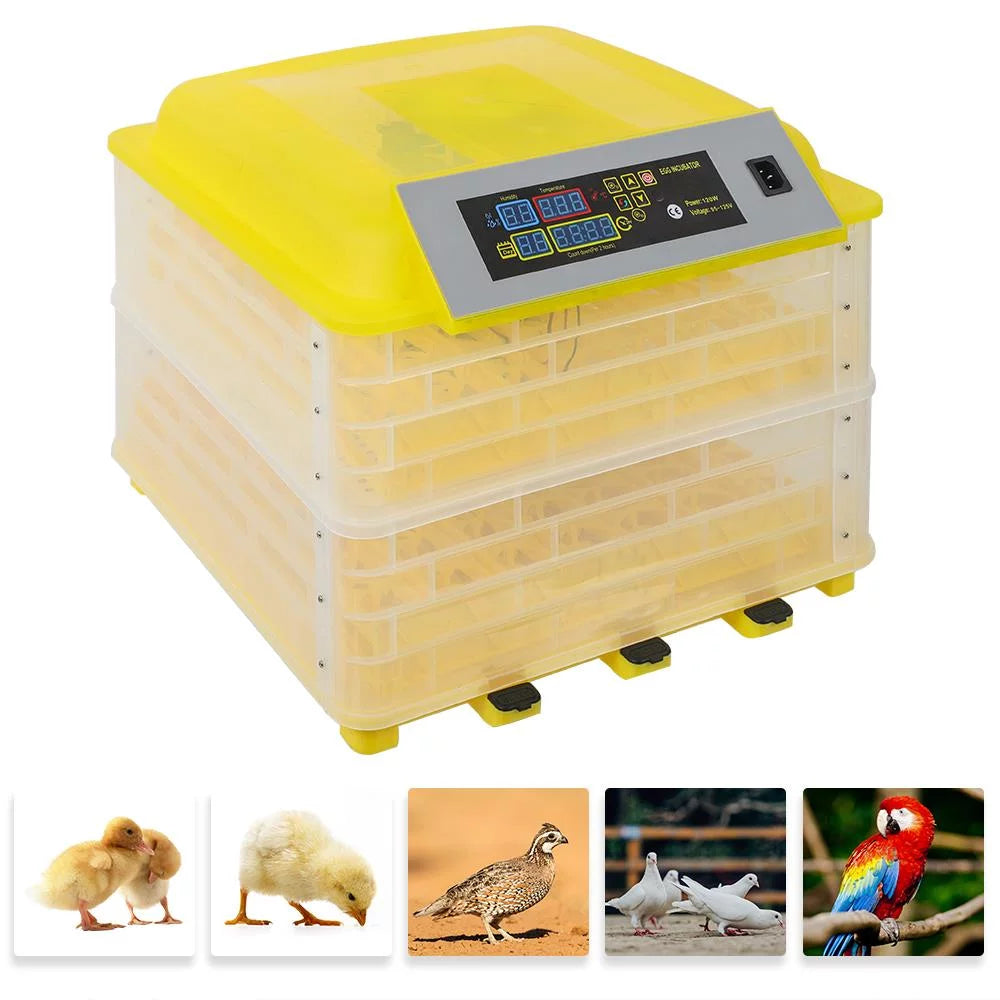 112 Egg Auto Egg Incubator Digital Control Automatic Poultry Hatcher Machine N765