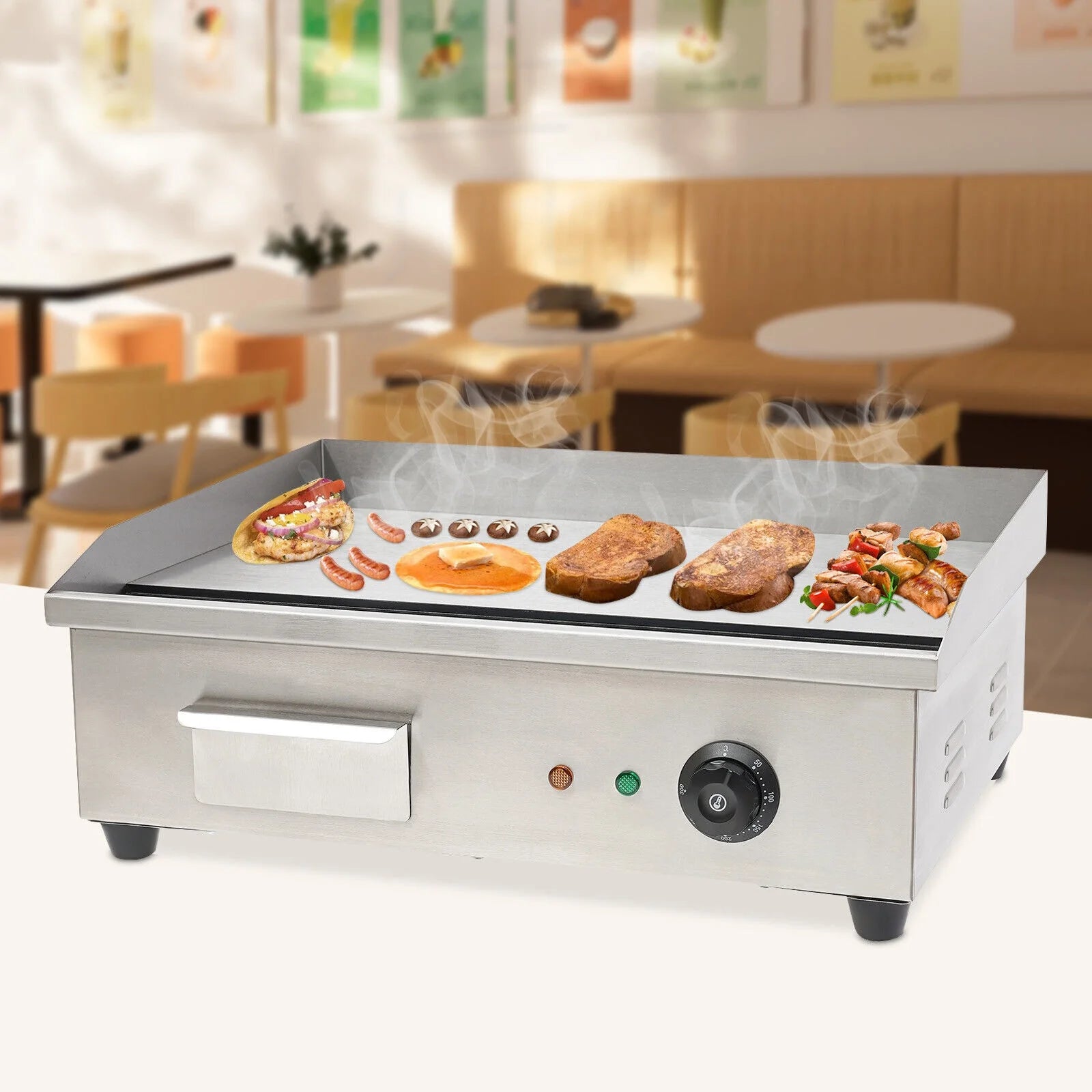 21.65" Commercial Tabletop Flat Top Grill X933