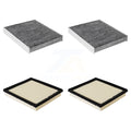 2x Air + 2x Cabin Filter Kit for Car C254573