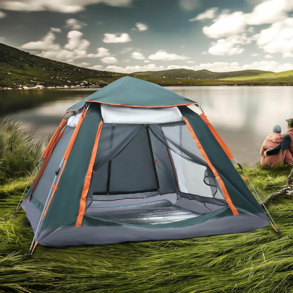 Waterproof 4-5 Person Instant Pop Up Camping Tent O367