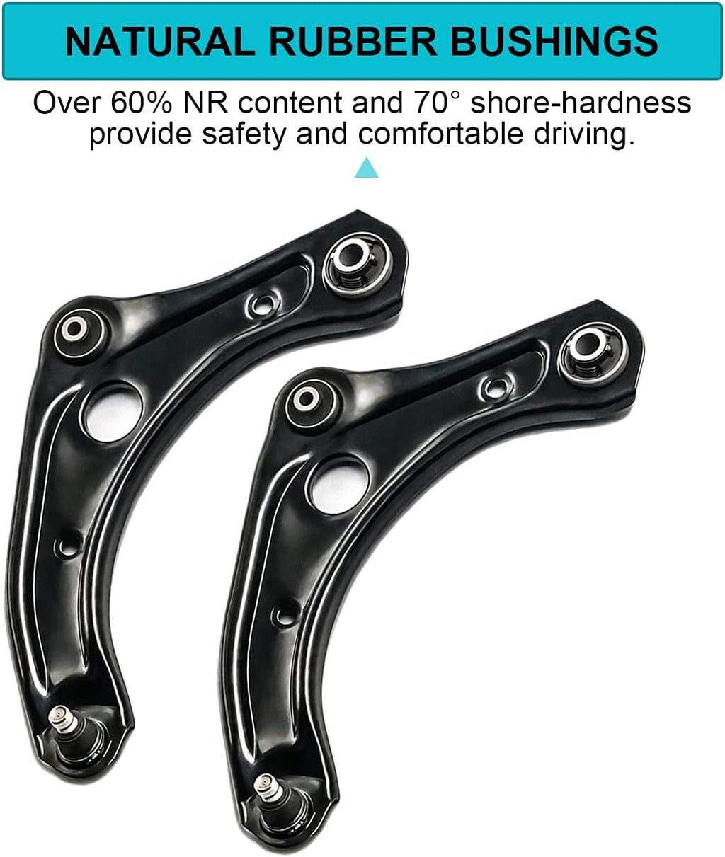 Front Lower Control Arm and Ball Joint for 2012-2017 Nissan Versa B387