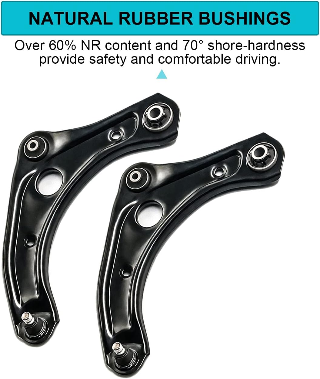 Front Lower Control Arm and Ball Joint for 2012-2017 Nissan Versa B387