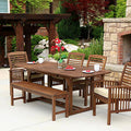 6-Pc. Acacia Wood Patio Dining Set V947869