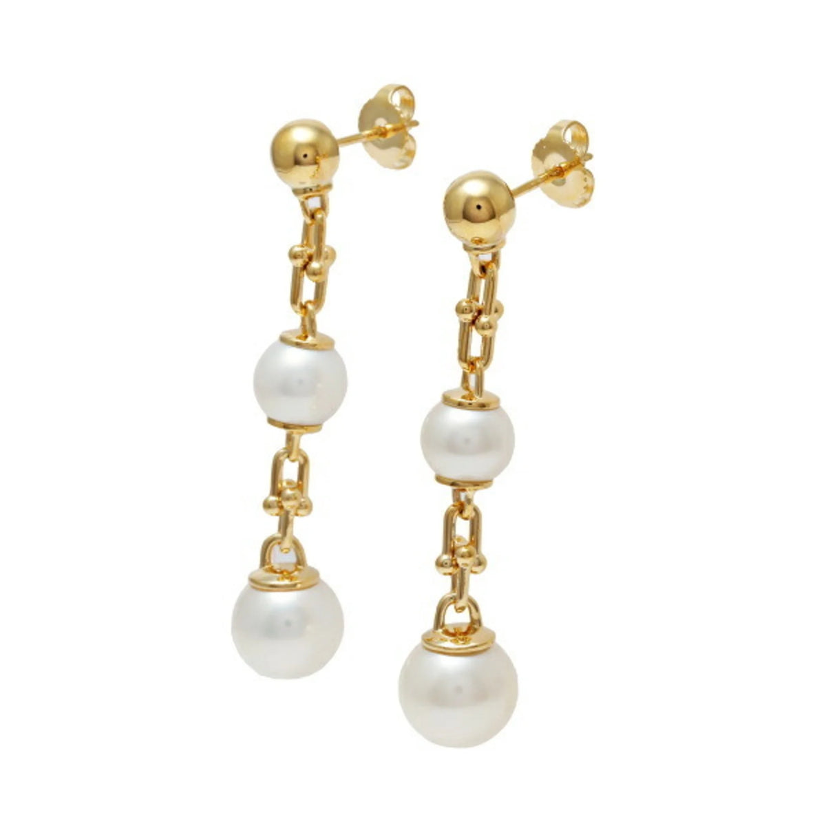 Yellow Gold Earrings A16609