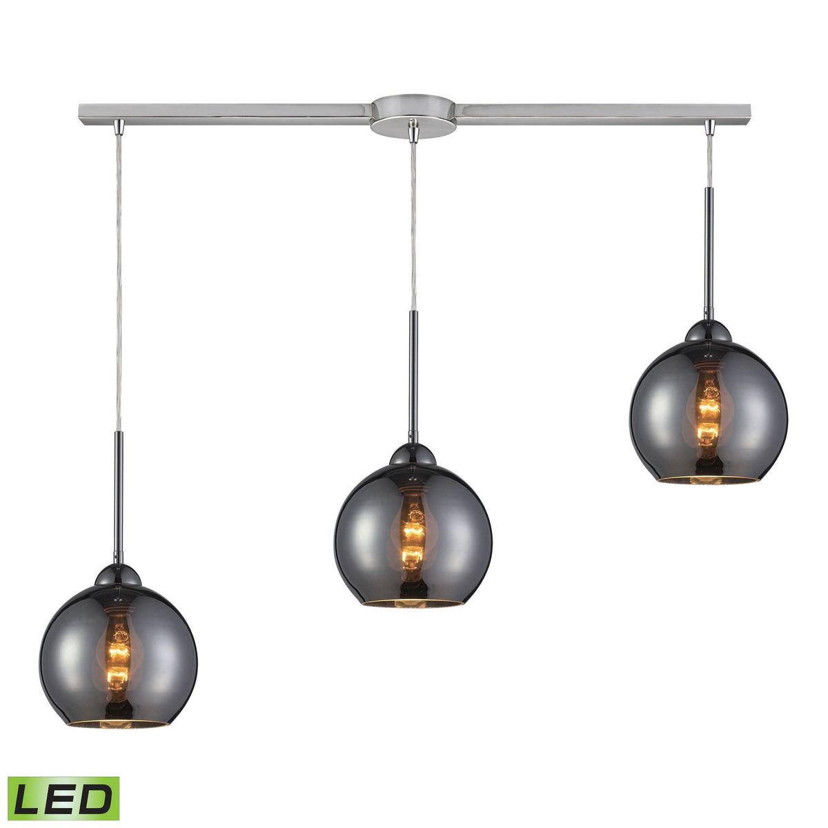 Polished Chrome 3 Light Pendant M90494
