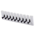 White Metal Wall Key Hooks Dollhouse Accessories U313759