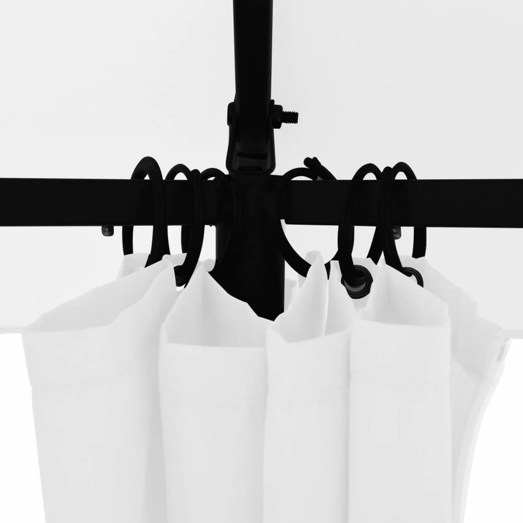 White Garden Marquee with Curtains X8519