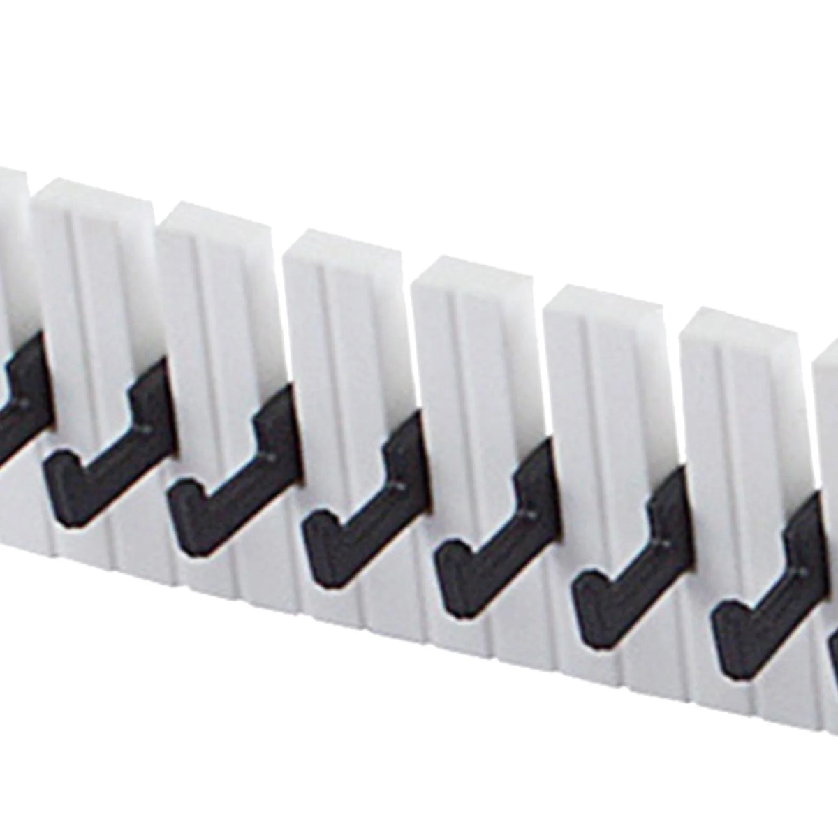 White Metal Wall Key Hooks Dollhouse Accessories U313759