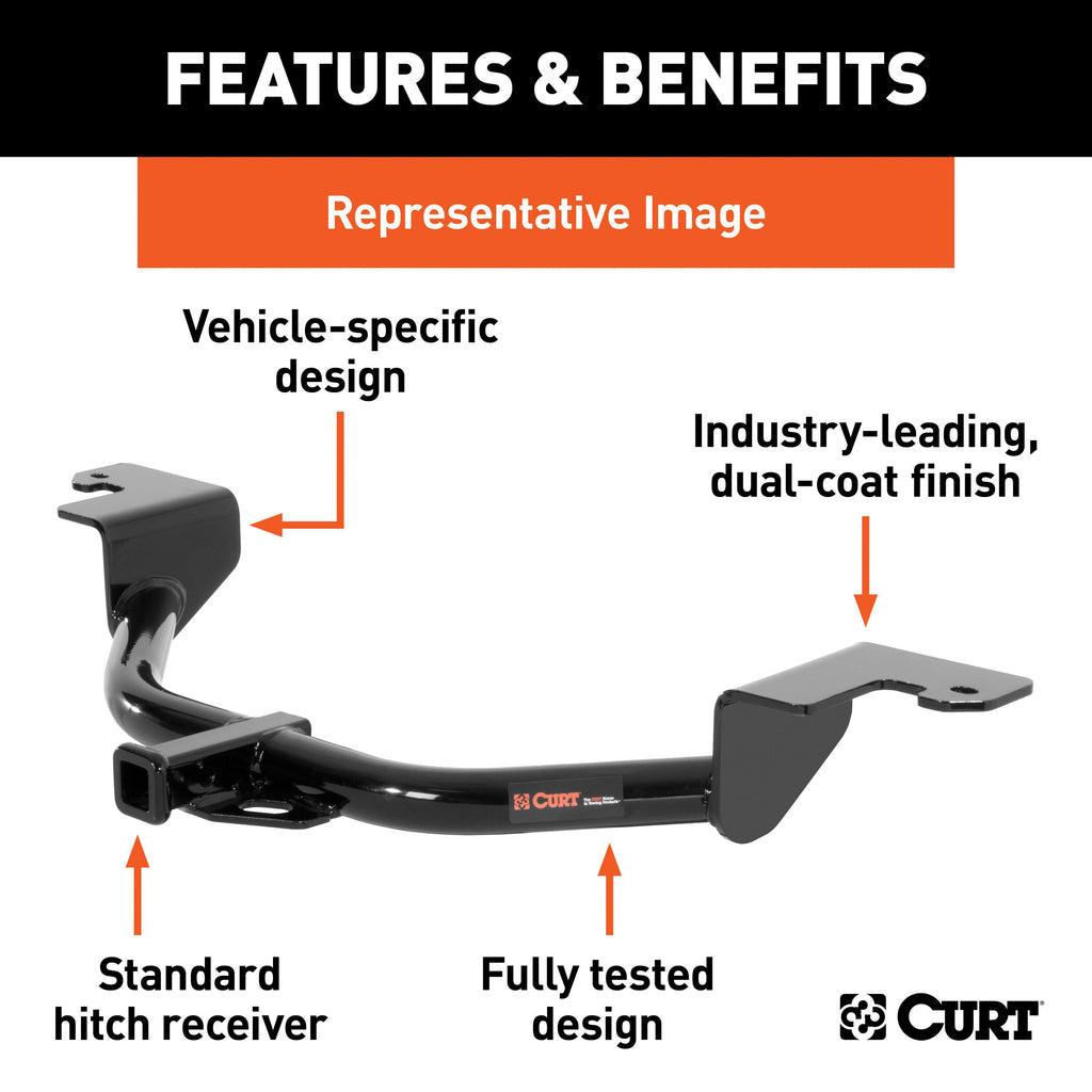 1.25in. Receiver Class 2 Trailer Hitch T202