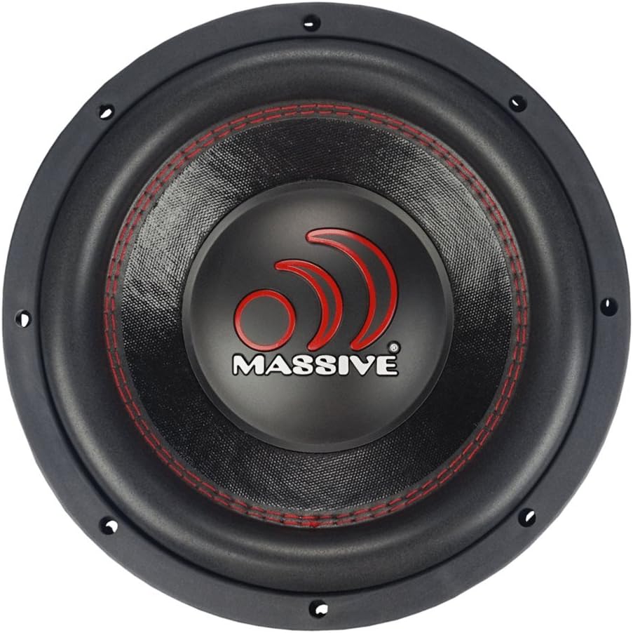 10 Inch Car Audio Subwoofer 700 Watt RMS Dual 2 Ohm W622