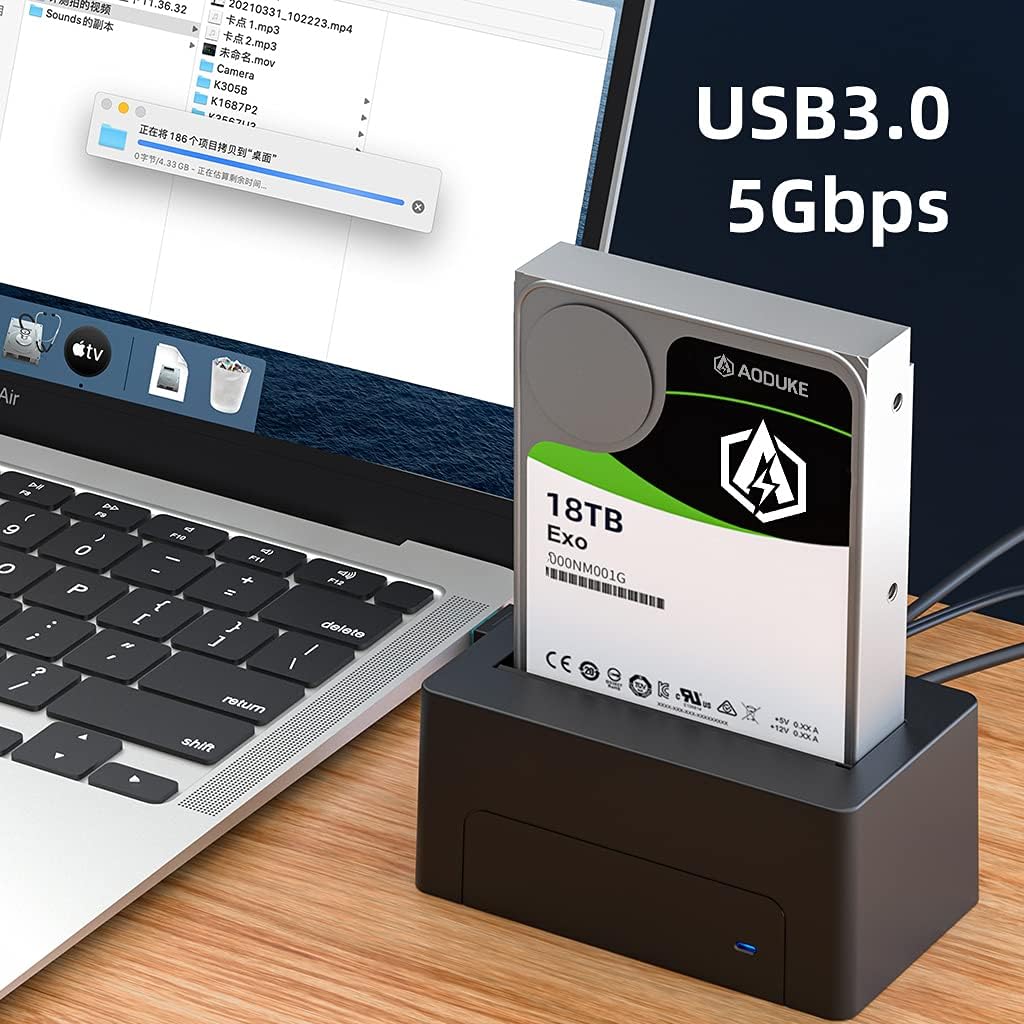 SAS to USB 3.0 Adapter for 2.5/3.5 inch HDD/SSD U40066