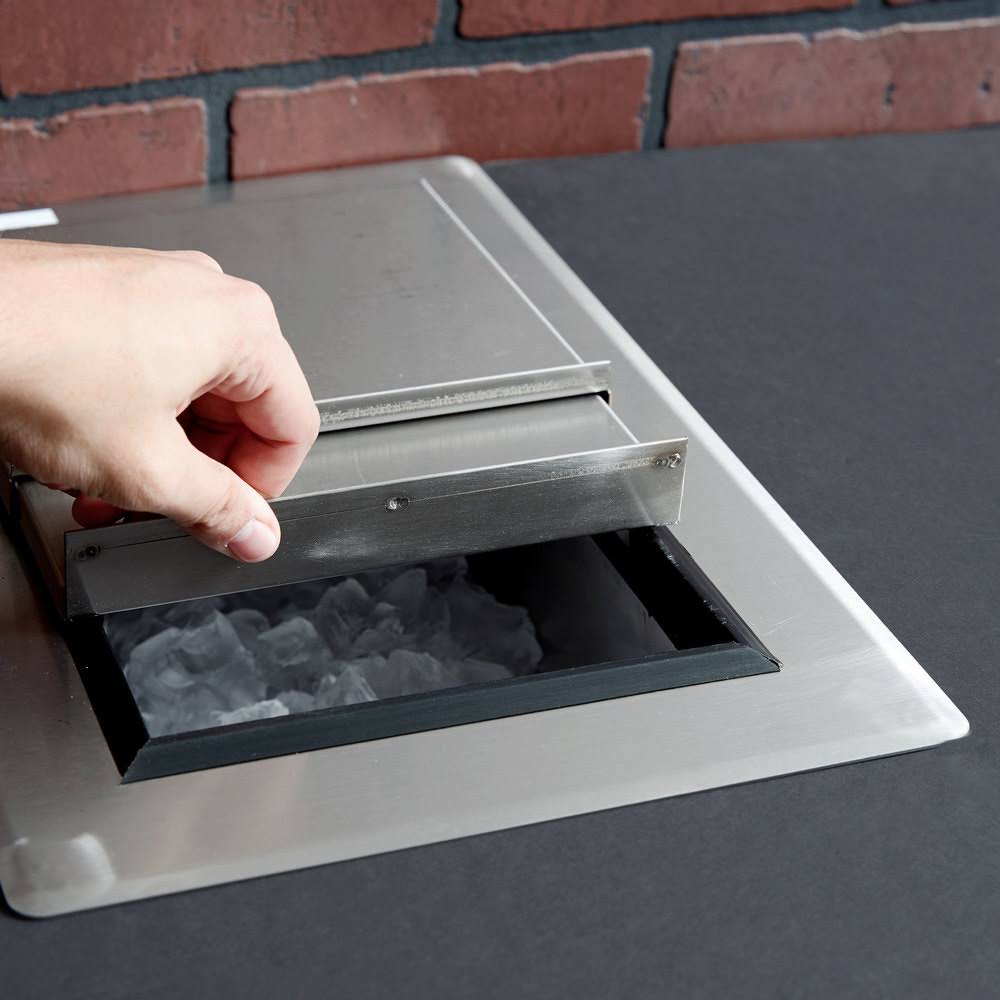 Stainless Steel Drop-In Ice Bin J797716