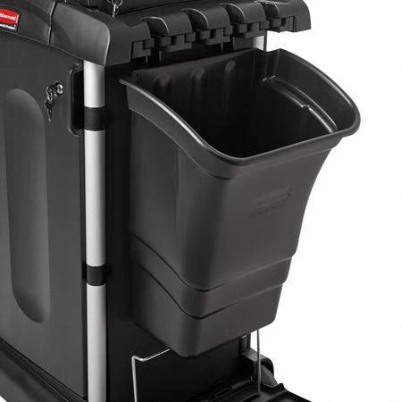 Black 8gal Rectangular Utility Cart H5099