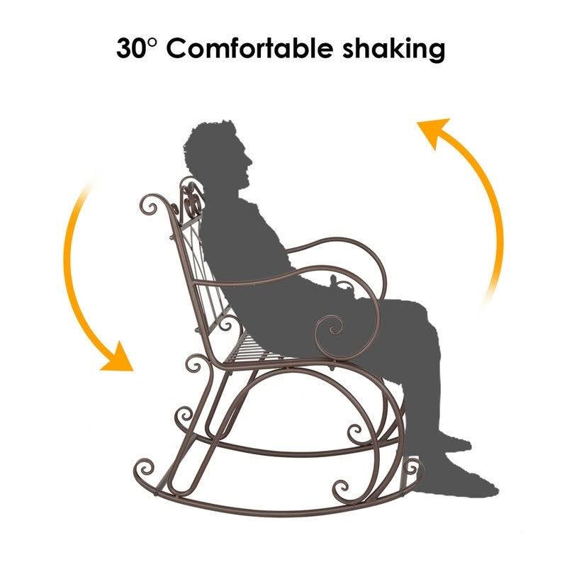 Iron Rocking Chair L2110
