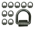 10 Pack Heavy Duty 5/8" Weld-On D Ring for Flatbed Truck Trailer Tie Down V7442